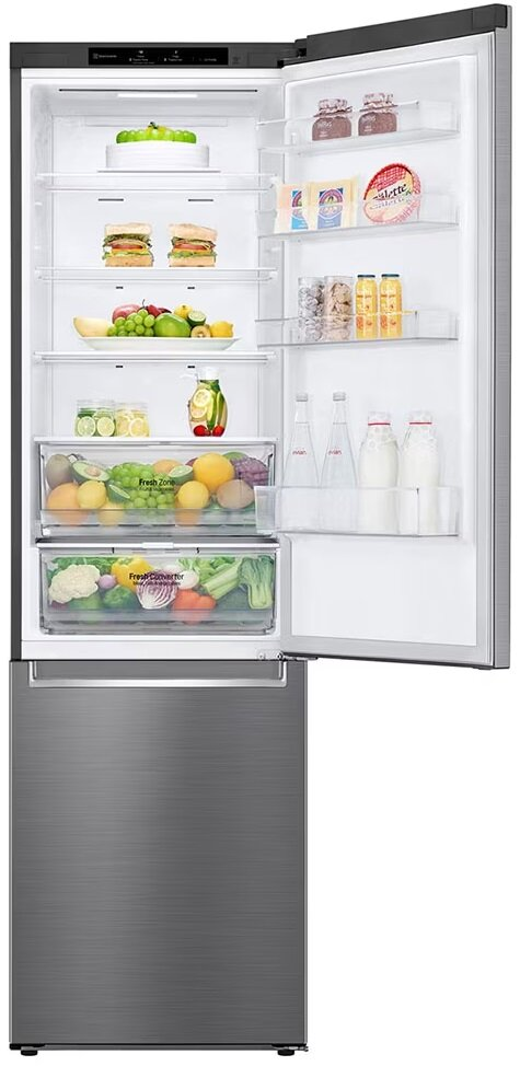 Lodówka LG GBP52PZNCN1 203cm Platynowo-srebrny Total No Frost Multi Air Flow