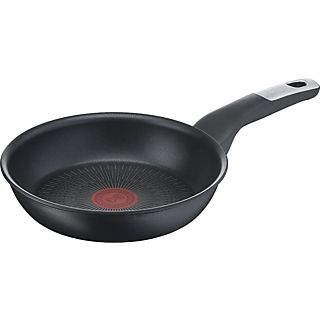 Sartén - Tefal Unlimited G2550302, 20 cm, Todo tipo de cocinas, Titanio antiadherente y antirayaduras, Negro