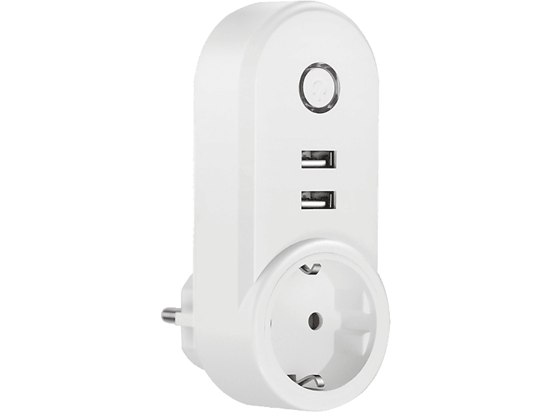 Enchufe Tomacorriente Prolongador Inteck 2usb Cargarapida – Lummina