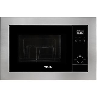 Microondas integrable - Teka MS 620 BIS, 20L, 700W, Grill, Negro, Acero inoxidable