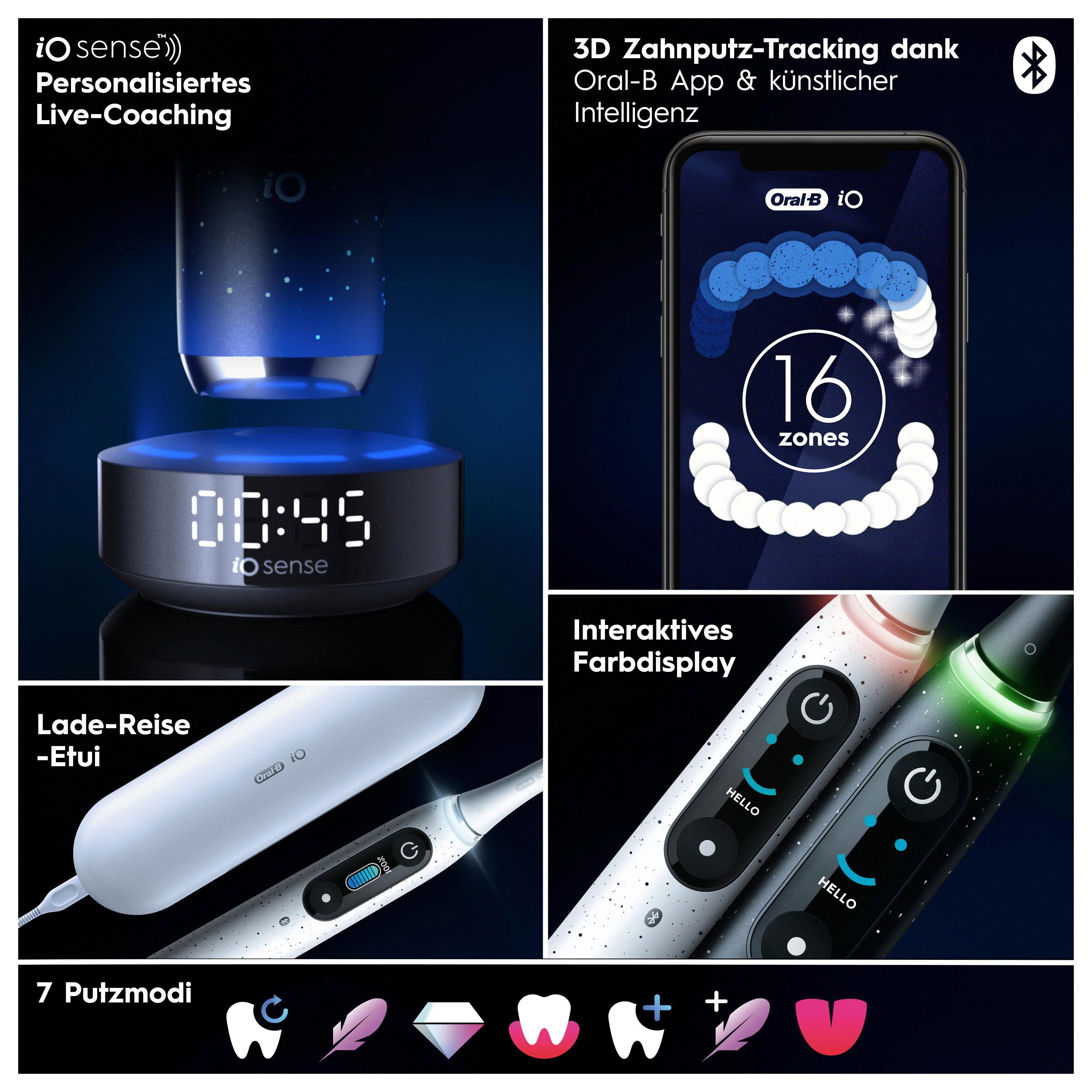 ORAL-B iO Series 10 mit Reiseetui Elektrische Zahnbürste Cosmic