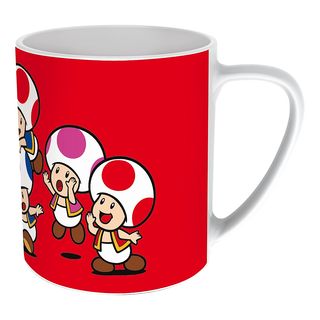 JOOJEE Super Mario: Toad Family - Tasse (Multicolore)