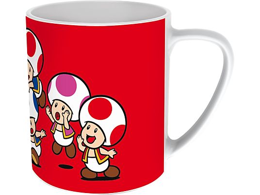 JOOJEE Super Mario: Toad Family - Tasse (Multicolore)