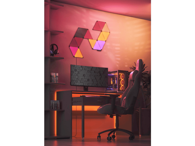 Nanoleaf Shapes Triangles Ultra Black Edition Erweiterungspack; Smart Lighting — Foto 3 von 5