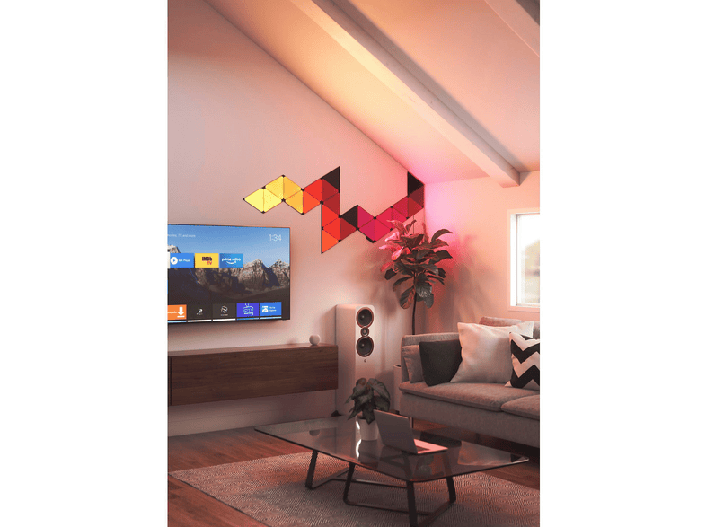 Nanoleaf Shapes Triangles Ultra Black Edition Erweiterungspack; Smart Lighting — Foto 4 von 5