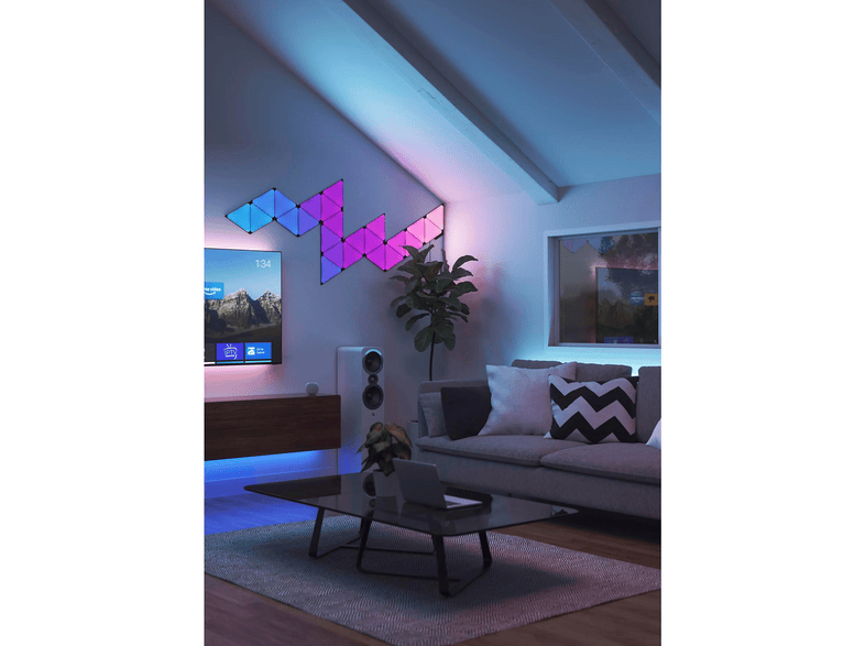 Nanoleaf Shapes Triangles Ultra Black Edition Erweiterungspack; Smart Lighting — Foto 5 von 5