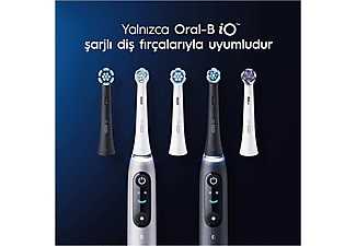 ORAL B iO Ultimate Clean Diş Fırçası Yedek Başlık 6'lı Siyah_2