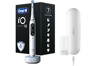 ORAL B iO 10 Şarjlı Diş Fırçası + Manyetik Şarj + Seyahat Kabı Beyaz_0