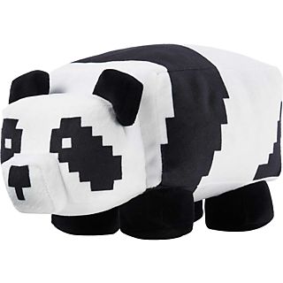 MATTEL Minecraft : Panda - Peluche (blanc/noir)
