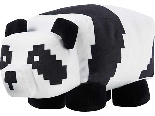 MATTEL Minecraft: Panda - Pupazzo di peluche (Bianco/Nero)