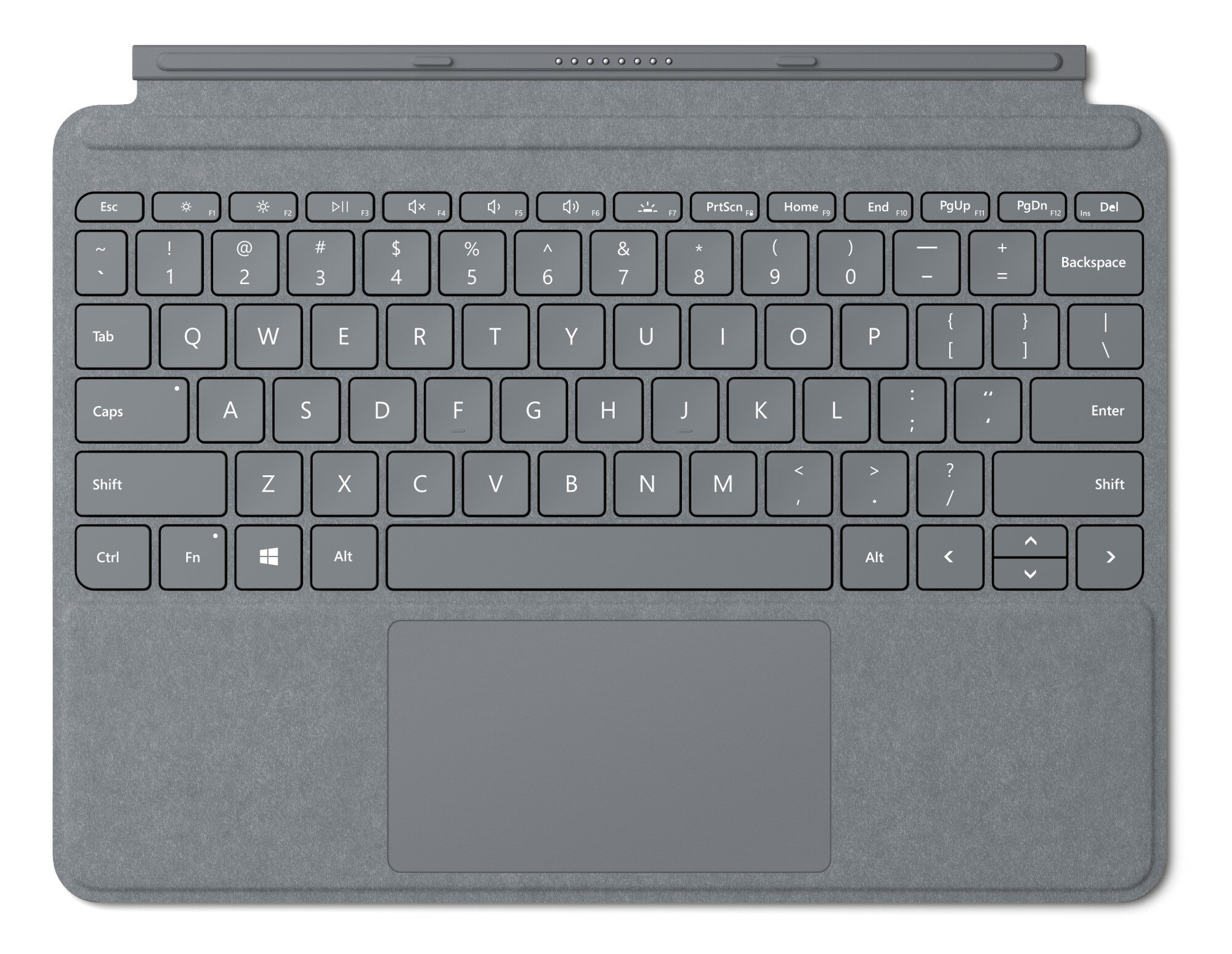 Klawiatura MICROSOFT Surface Go Signature Type Cover Platynowy KCS-00013