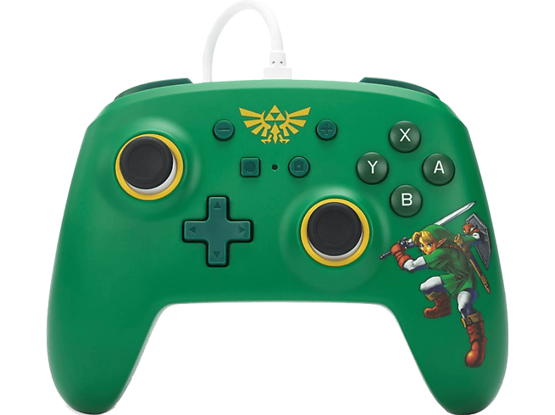 PowerA Wired Controller Hyrule Defender für Nintendo Switch, Switch OLED