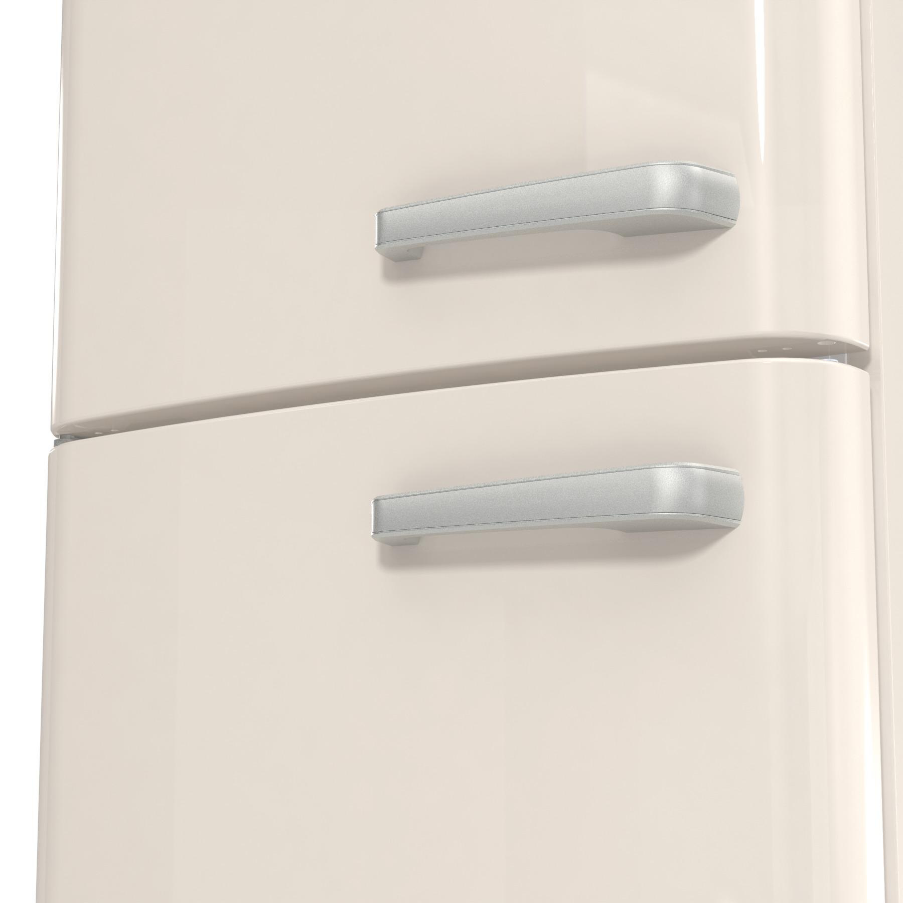 GORENJE ONRK 619 DC-L Gorenje Retro Collection Kühl- / Gefrierkombination (D, 300 l, 1940 mm hoch, Creme)
