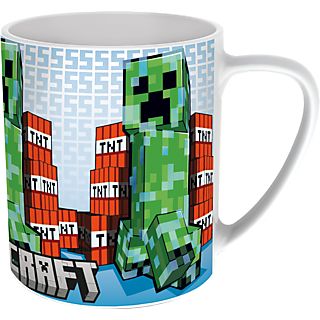 JOOJEE Minecraft: Big Creeper TNT - Tasse (Mehrfarbig)