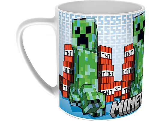 JOOJEE Minecraft: Big Creeper TNT - Tasse (Mehrfarbig)