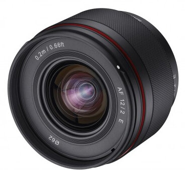 Obiektyw SAMYANG AF 12mm F2 (Sony E)