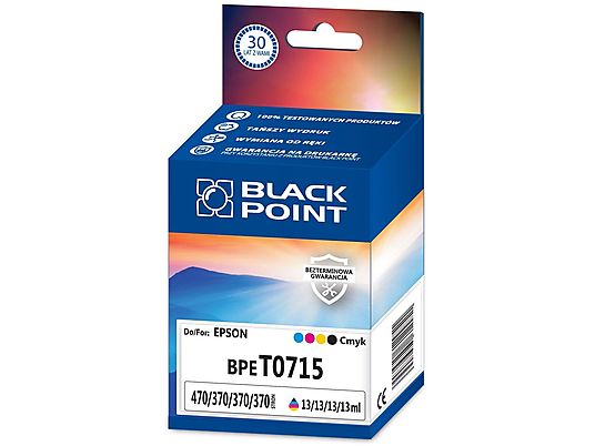 Tusz BLACK POINT BPET0715 Multipack Zamiennik Epson T0715