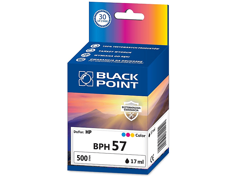 Tusz BLACK POINT BPH57-Zdjęcie-0