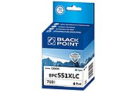 Tusz BLACK POINT BPC551XLC Zamiennik Canon CLI-551CXL
