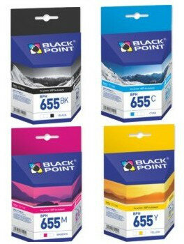 Tusz BLACK POINT BPH655CMYK Multipak Zamiennik HP 655