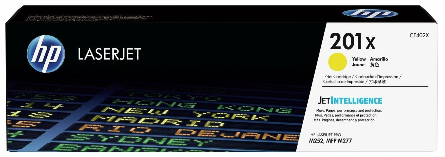 Toner HP LaserJet 201X Żółty CF402X