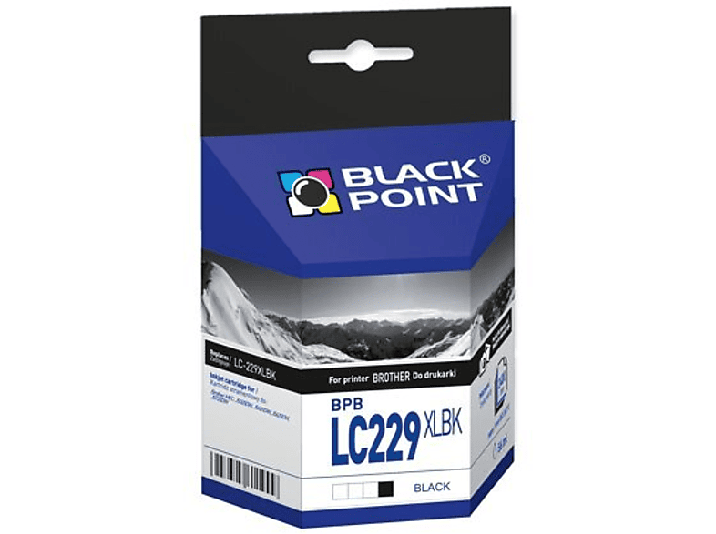 Zdjęcia - Tusze i tonery Black Point Wkład atramentowy  BPBLC229XLBK Zamiennik Brother L 