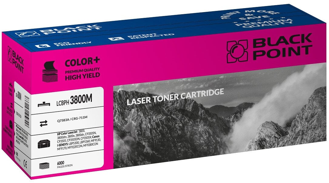 Toner BLACK POINT LCBPH3800M