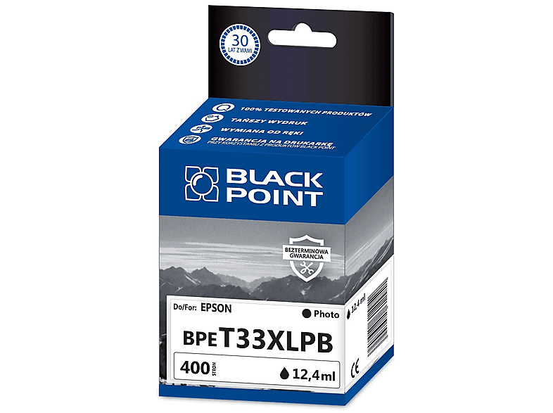 Zdjęcia - Tusze i tonery Black Point Wkład atramentowy  BPET33XLPB Zamiennik Epson 33XL 