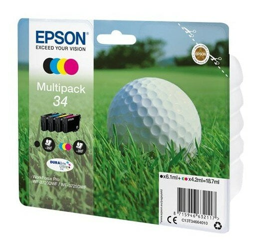 Zestaw wkładów atramentowych EPSON 34 Multipack C13T34664010