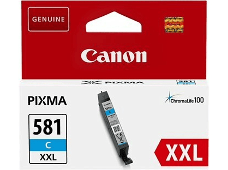 Tusz CANON CLI-581C XXL Cyjan