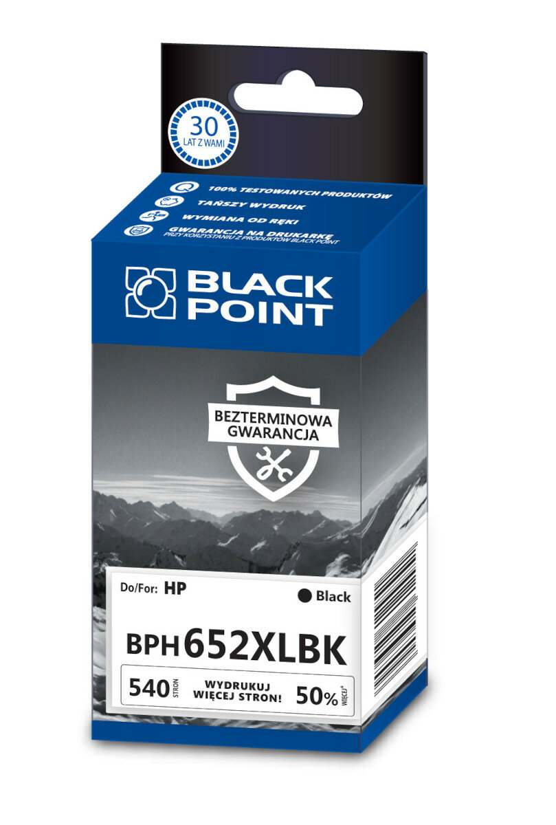 Tusz BLACK POINT BPH652XLBK