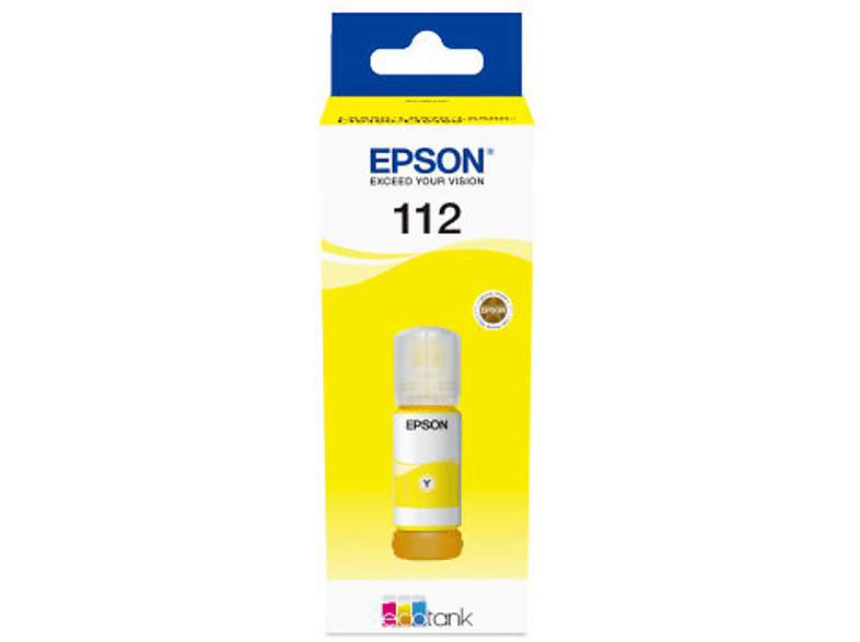 Zdjęcia - Tusze i tonery Epson Butelka z atramentem  112 Żółty C13T06C44A 