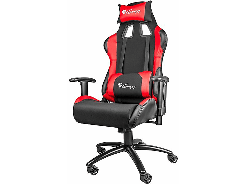 Fotel dla gracza GENESIS Nitro 550 Czerwony-Zdjęcie-0
