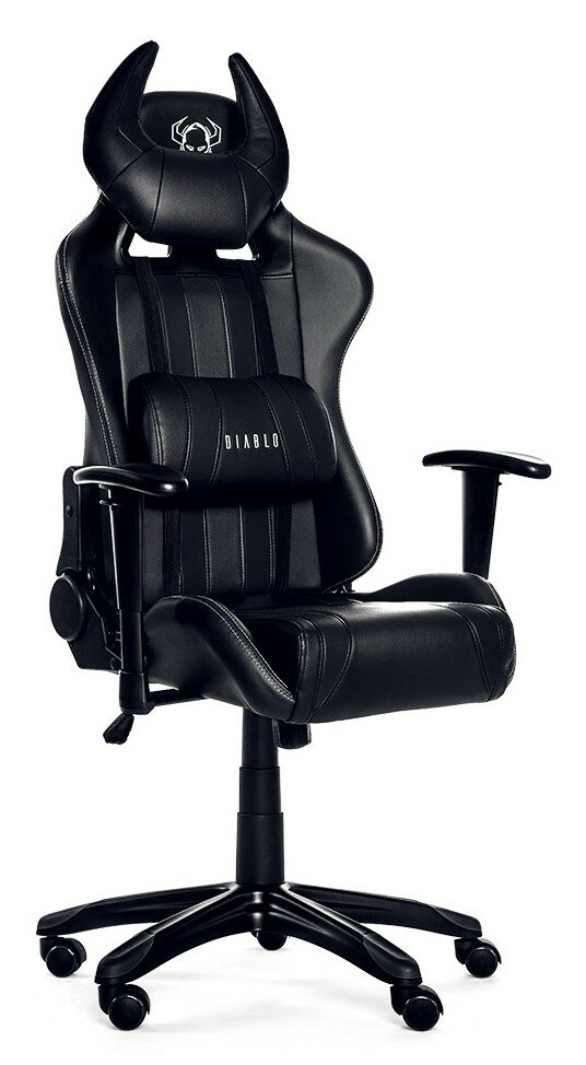 Fotel dla gracza DIABLO CHAIRS X-ONE Horn Czarno-Czarny