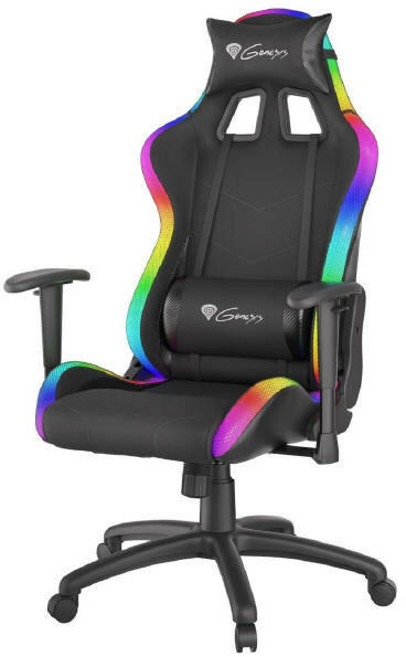 Fotel dla gracza GENESIS Trit 600 RGB Czarny