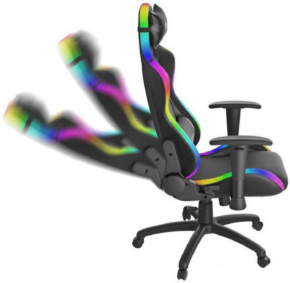 Fotel dla gracza GENESIS Trit 600 RGB Czarny