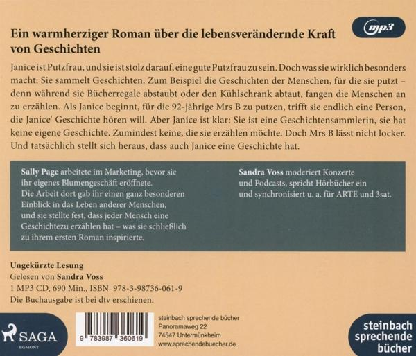 Sandra Voss - Das Glück Der Geschichtensammlerin  - (MP3-CD)