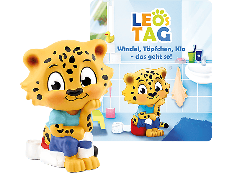 TONIES Leos Tag - Windel, Töpfchen, Klo das geht so! Hörfigur /D (Mehrfarbig)