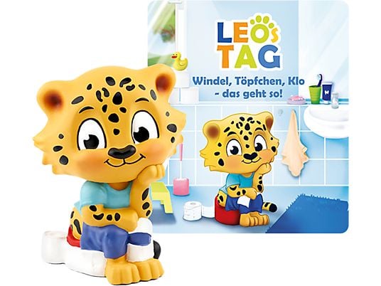 TONIES Leos Tag - Windel, Töpfchen, Klo - das geht so ! - Figurine audio / D (Multicolore)