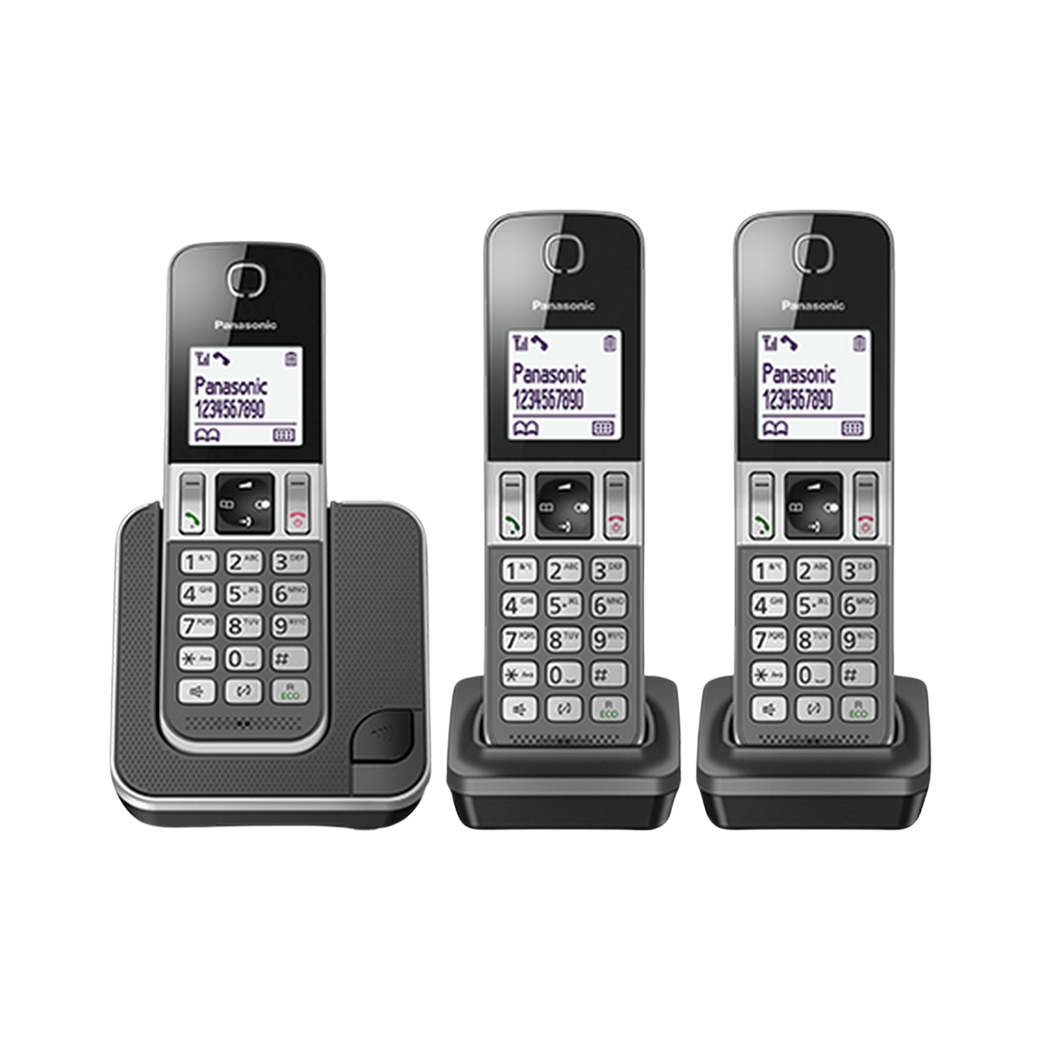 Panasonic KX-TGC252SPS Digitale draadloze telefoon voor senioren met