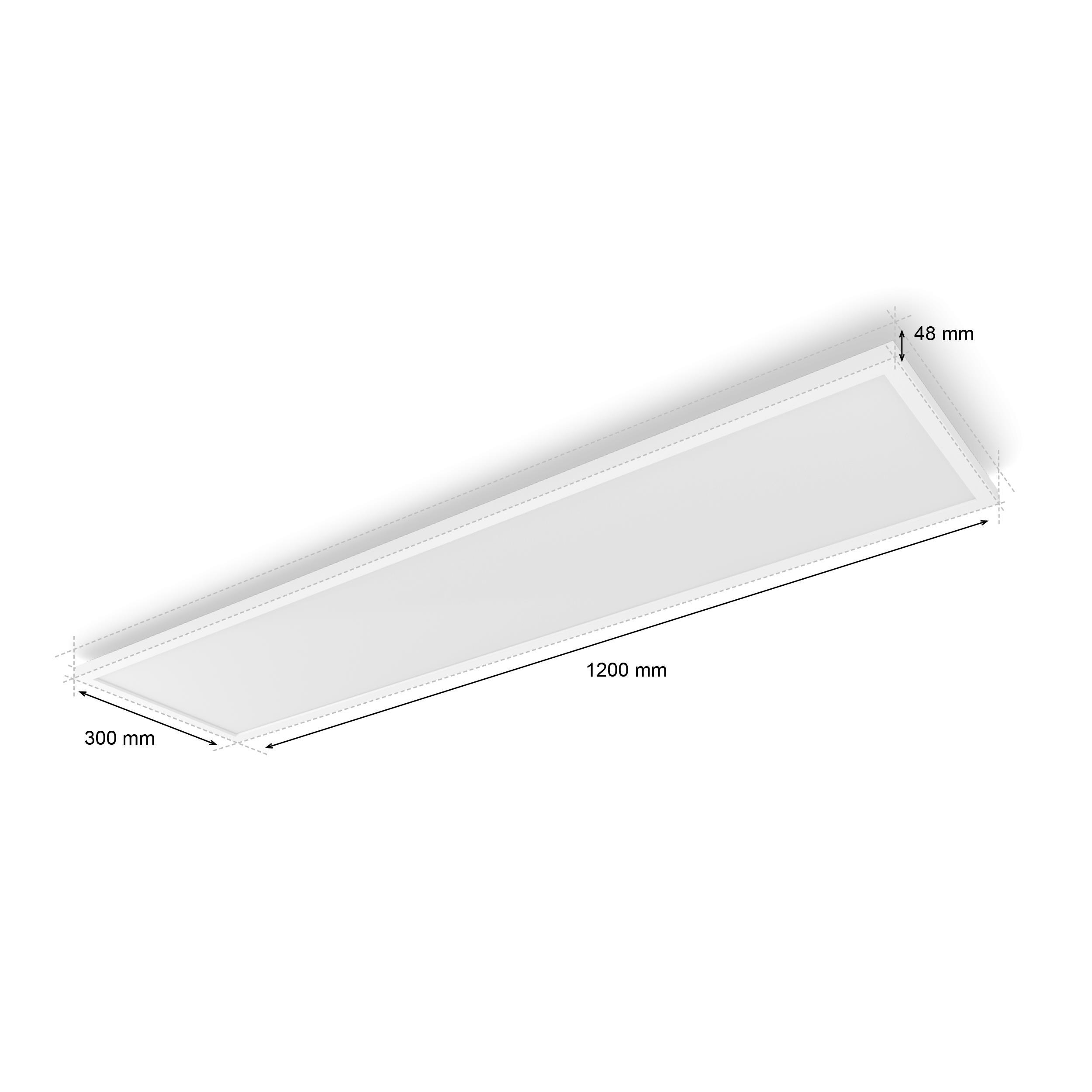 16 PHILIPS Col. Farben Surimu Panel Hue & 120x30cm Deckenbeleuchtung Mio. Amb. Smarte White