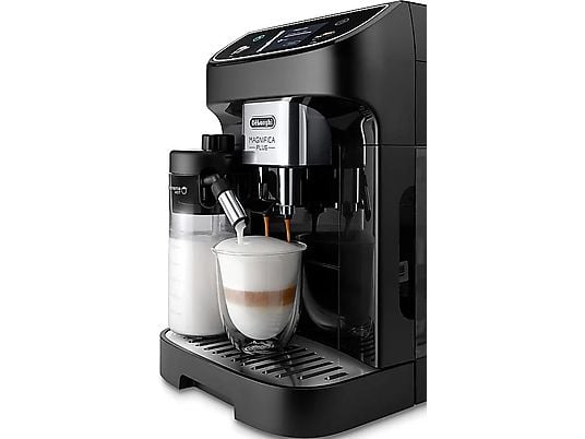 DE-LONGHI ECAM320.60.B Magnificia Plus - Kaffeevollautomat (Schwarz)
