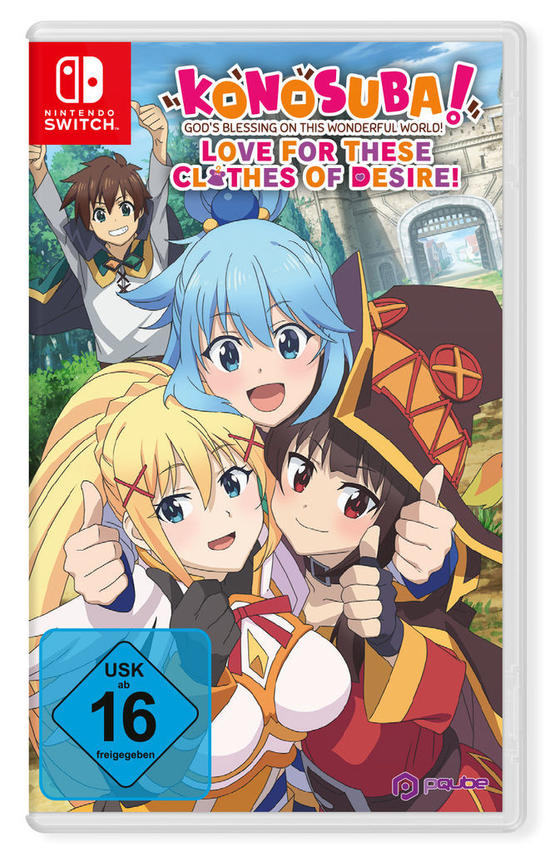 Desire! Switch] Clothes wonderful on this Of God\'s Love Blessing World! These - Konosuba! For [Nintendo