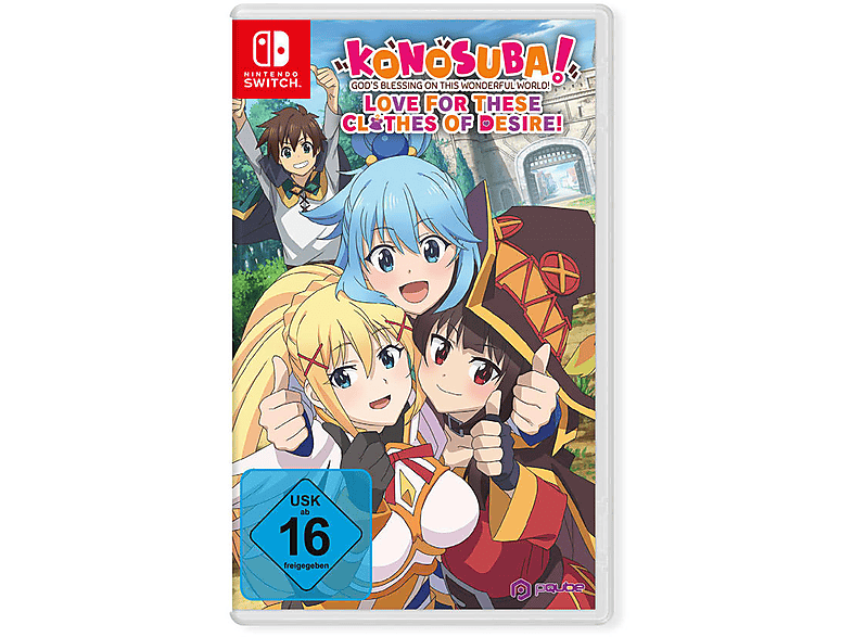 Konosuba! God\'s Blessing on this wonderful World! Love For These Clothes Of Desire! - [Nintendo Switch]