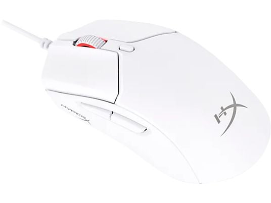 HYPERX Pulsefire Haste 2 - Mouse per gaming, Connessione con cavo, Ottica con diodi laser, 26000 dpi, Bianco