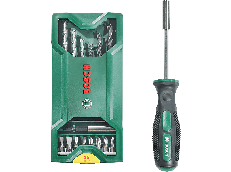 BOSCH 15+1 Mini X-Line fúró- és bit készlet (2607017654 )