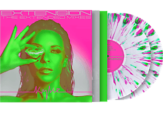 Kylie Minogue - Extension - The Extended Mixes (Limited Neon Green & Pink Splatter Vinyl) (Vinyl LP (nagylemez))