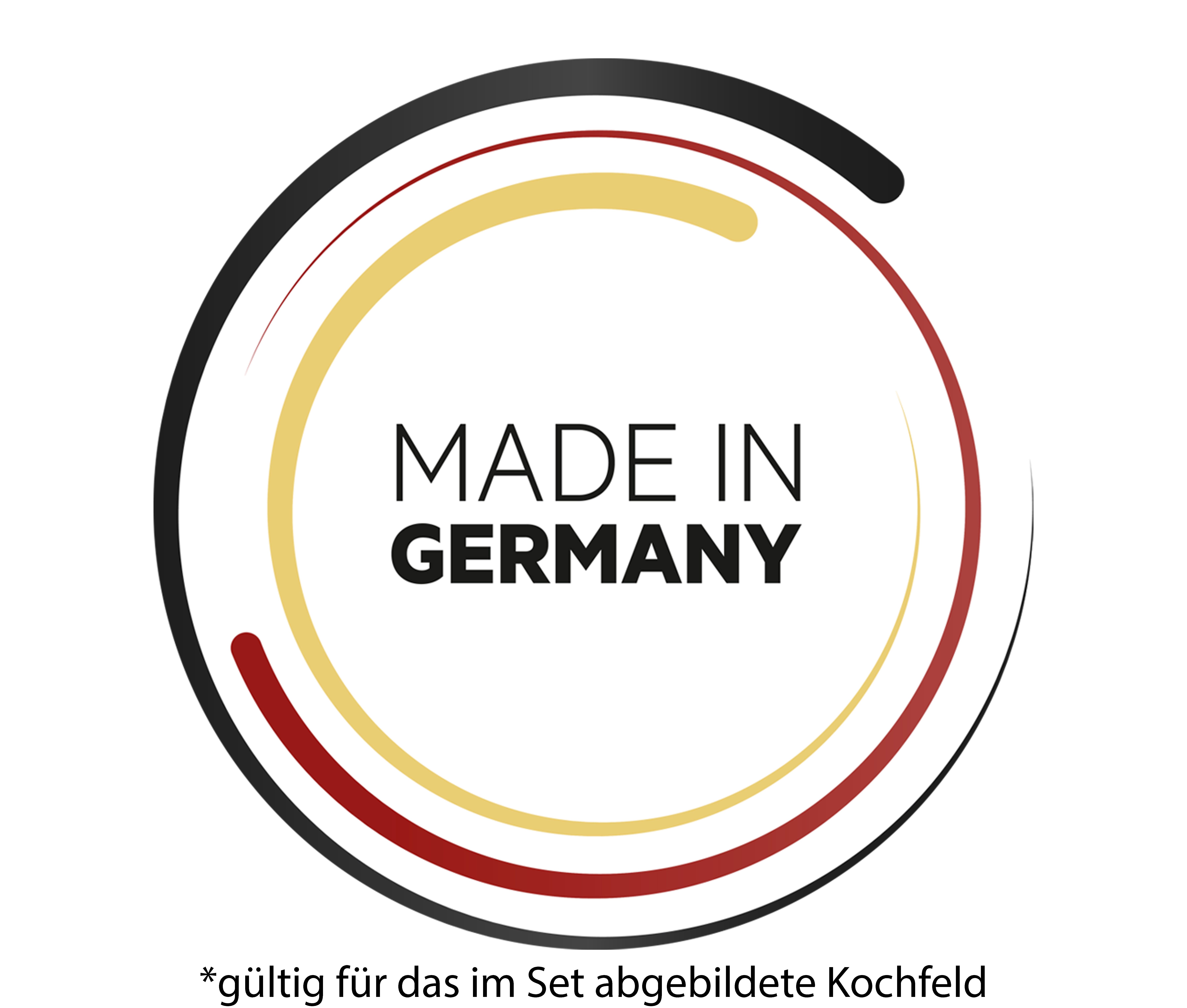 Logo Made in Germany in kreisförmigem Design.