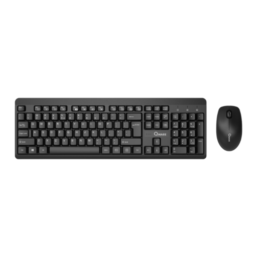 Qware Nottingham Wireless Keyboard and Mouse Combo