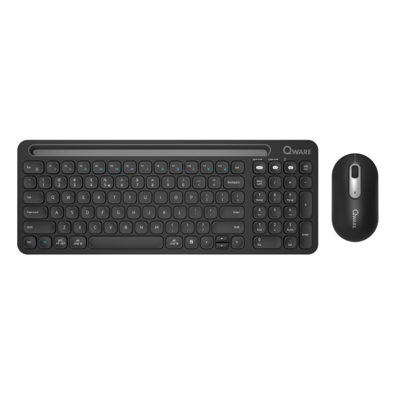 Qware Florence Wireless Keyboard and Mouse Set